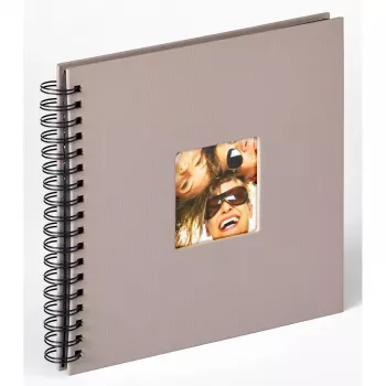 Fotoalbum Walther Design Fun grijs 40 vel S