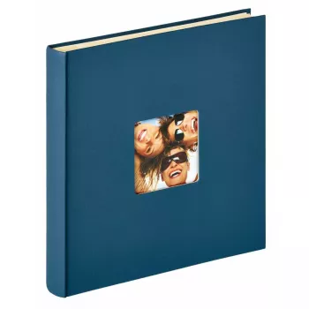 Fotoalbum Walther Design Fun XL blauw 50 vel