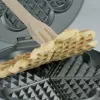 Wafelijzer Cloer 1629 5 wafels 930 W zwart metallic