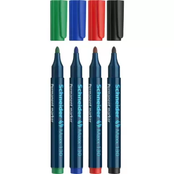 Schneider Maxx 130 permanentmarker, 1-3 mm, diverse kleuren
