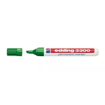 Permanentmarker Edding 3300 groen 10 stuks