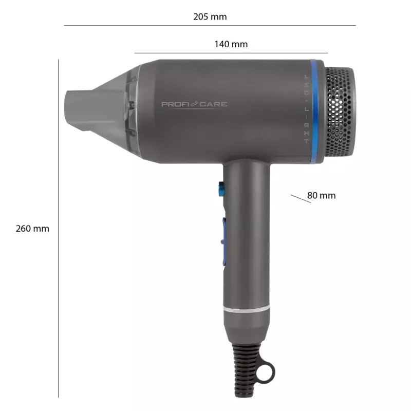 Haardroger ProfiCare 330820 1800 W