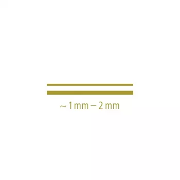 Staedtler 8323-S BK2 metallic marker, ronde punt 1-2 mm, goud/zilver, 2-pack