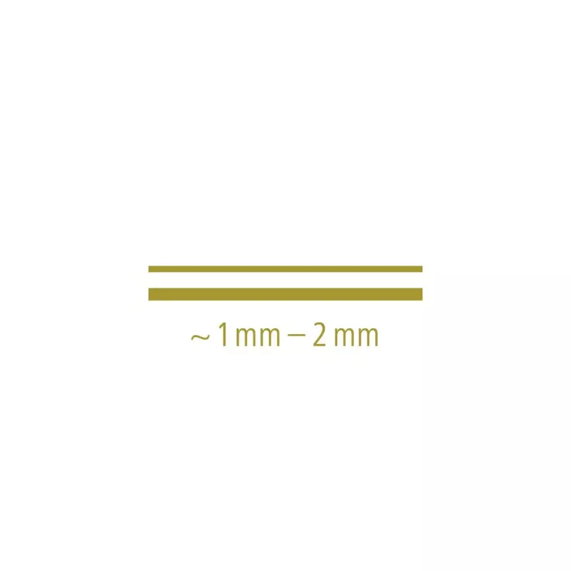 Staedtler 8323-S BK2 metallic marker, ronde punt 1-2 mm, goud/zilver, 2-pack