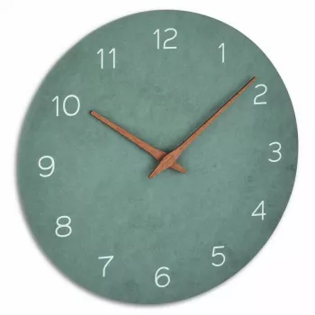 Kwartsuurwerk TFA-Dostmann 60.3054.04 Circle groen wand/tafel