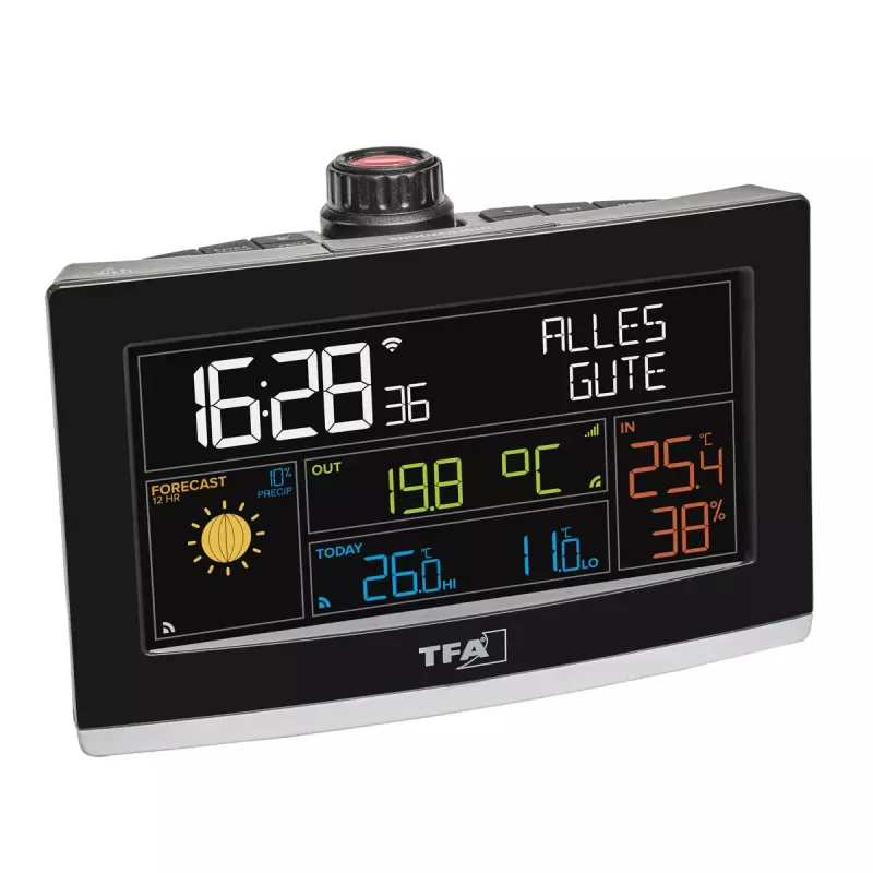 Weerstation TFA-Dostmann View Show zwart