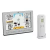 TFA-Dostmann Meteo Jack zilver binnen- buitenthermometer hygrometer barometer