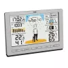 TFA-Dostmann Meteo Jack zilver binnen- buitenthermometer hygrometer barometer