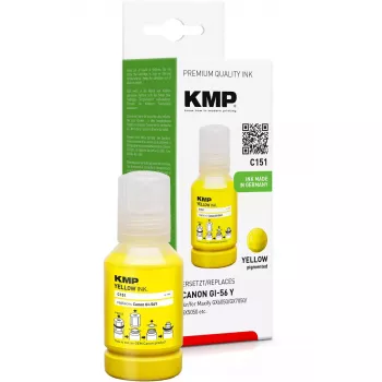 KMP Canon Maxify GI56PGBK zwarte compatibele inktcartridge, 1584,0001