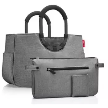 Boodschappenmand Reisenthel Loopshopper M grijs polyester 12L