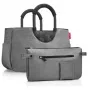Boodschappenmand Reisenthel Loopshopper M grijs polyester 12L