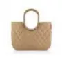 Draagtas Reisenthel loopshopper L bruin aluminium 25L 460mm