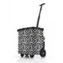 Trolleytas Reisenthel carrycruiser zwart wit 40L aluminium polyester