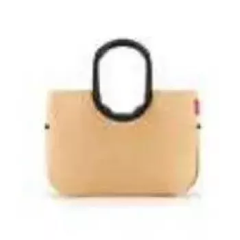Tote bag Reisenthel loopshopper L zwart geel aluminium 25L