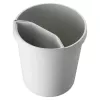 Afvalemmer Helit H6105882 18 L rond kunststof grijs
