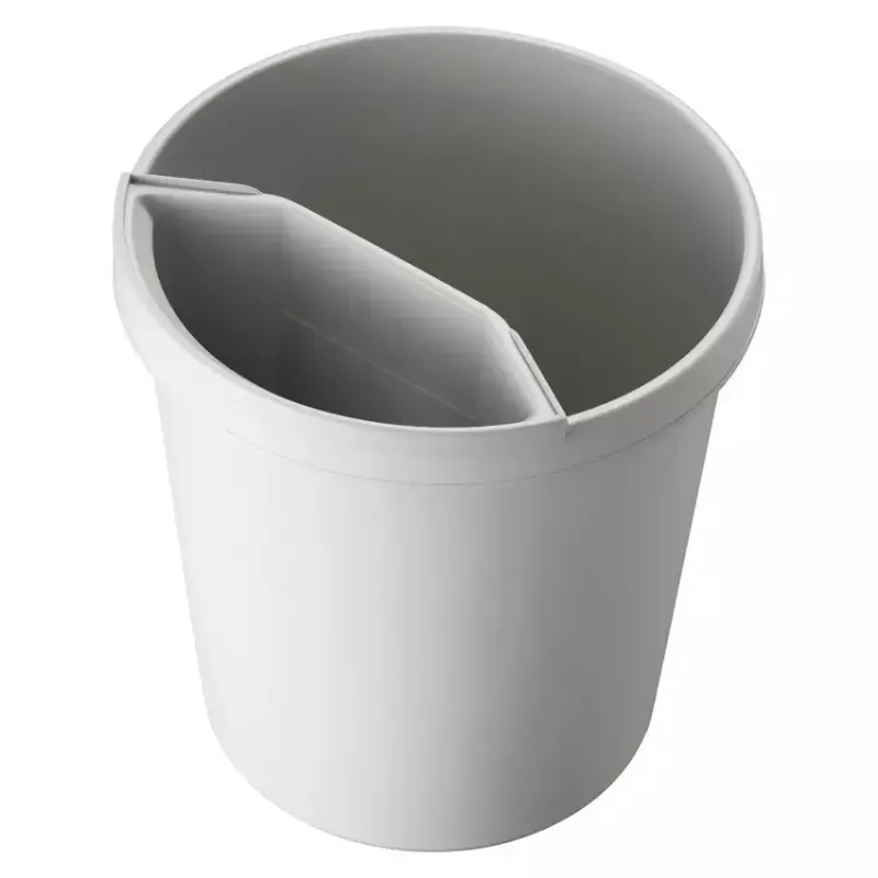 Afvalemmer Helit H6105882 18 L rond kunststof grijs