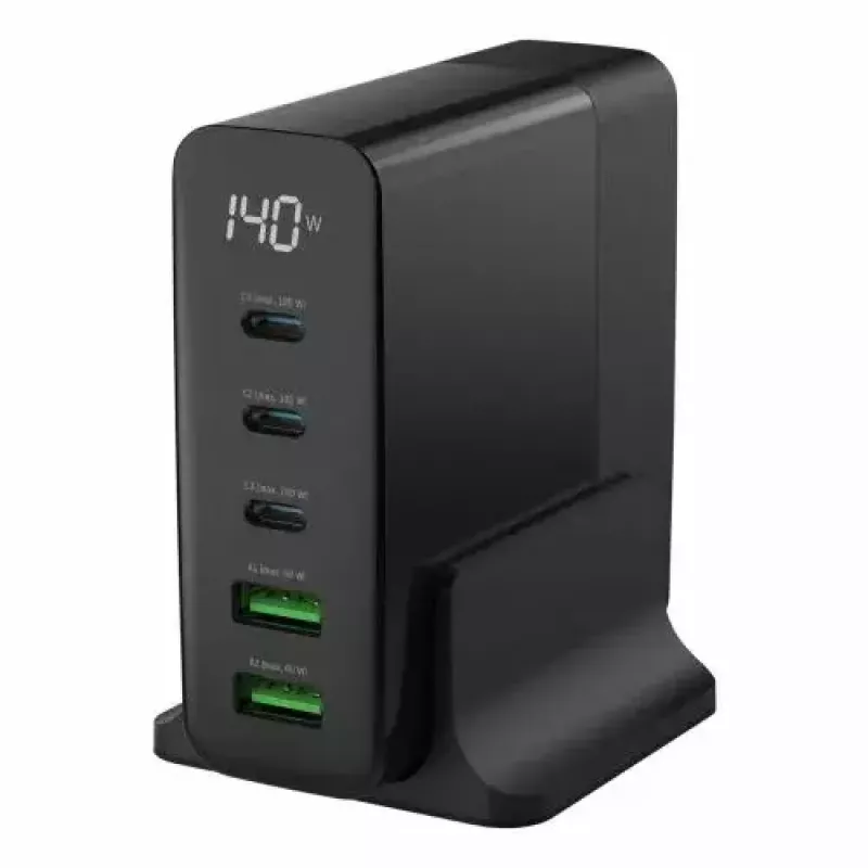 Indoor-oplader Ansmann DC5140PD universeel zwart USB-snelladen