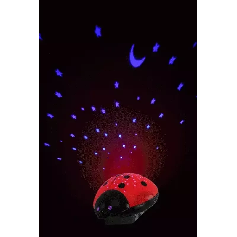 Nachtlampje Ansmann Starlight zwart rood
