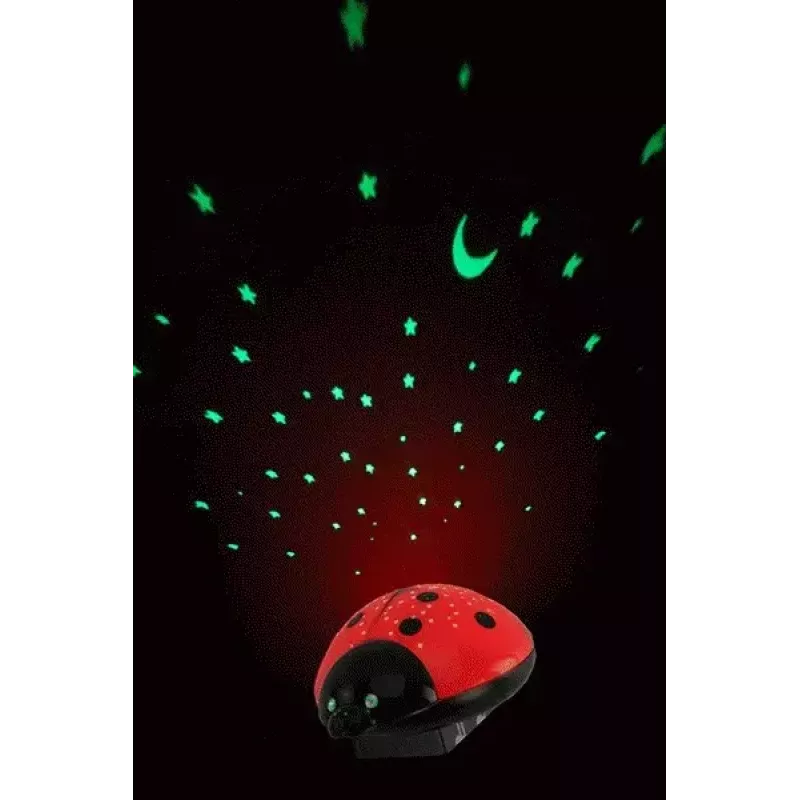Nachtlampje Ansmann Starlight zwart rood