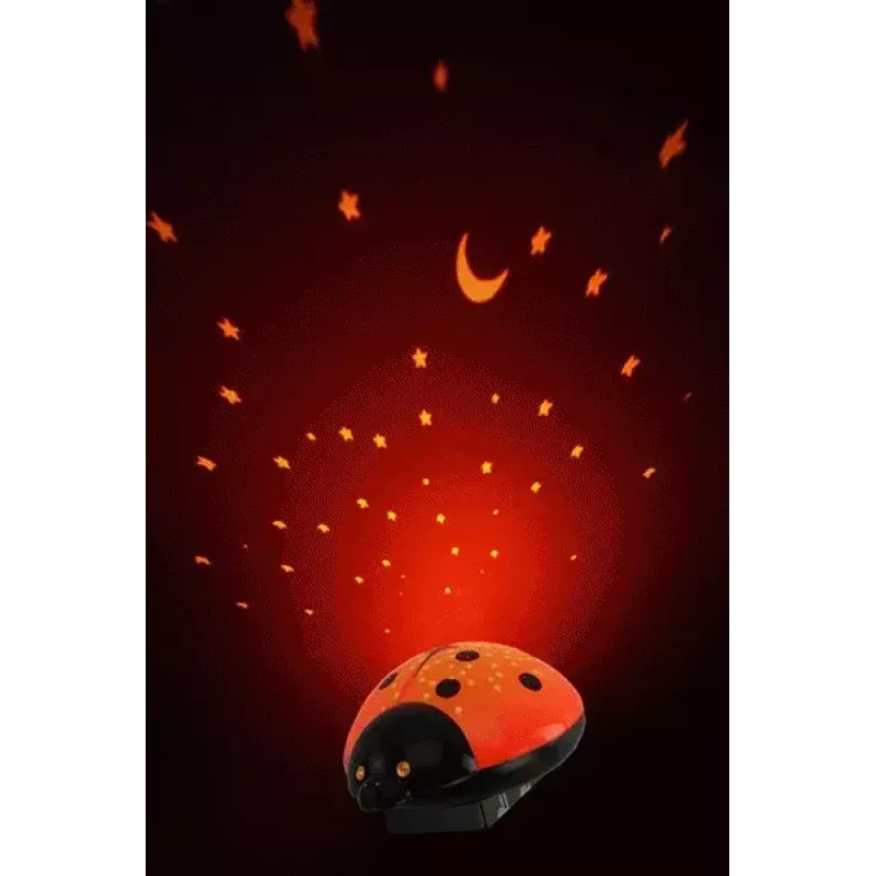 Nachtlampje Ansmann Starlight zwart rood
