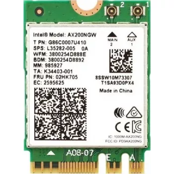 INTEL Wireless‑6 AX201 M.2 2230 (CNVi) non‑vPro netwerkadapter