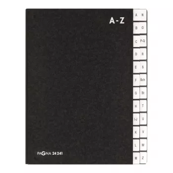 Scheidingsmap Pagna 24241-04 zwart A4