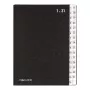 Scheidingsmap Pagna 24321-04 zwart A4