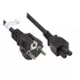 Good Connections P0005-S018 netsnoer, Schuko CEE 7/7 naar C5, 1,8 m, zwart