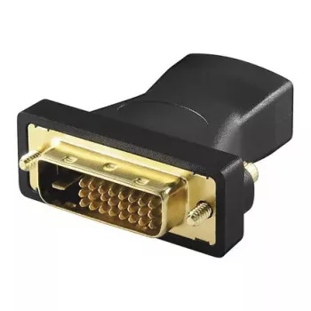 Connector HDMI DVI Alcasa HDMI - DVI F/M zwart