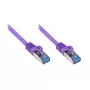 Netwerkkabel Alcasa Cat6a RJ-45 3m violet