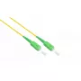 Glasvezelkabel Alcasa LW-S902SASA 2m SC FTTH geel