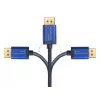 Videokabel-adapter Alcasa 4860-SF050B 5m DisplayPort naar HDMI blauw