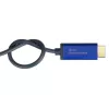 Videokabel-adapter Alcasa 4860-SF050B 5m DisplayPort naar HDMI blauw