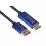 Videokabel-adapter Alcasa 4860-SF050B 5m DisplayPort naar HDMI blauw