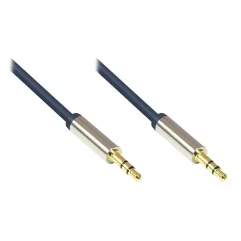 Audiokabel Alcasa GC-M0043 5 m 3,5 mm blauw
