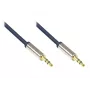 Audiokabel Alcasa GC-M0043 5 m 3,5 mm blauw