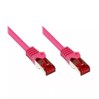 Netwerkkabel Alcasa CAT6 S/FTP 25 m magenta