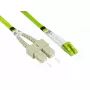 Glasvezelkabel Alcasa LW-830LS5 30 m LC SC groen