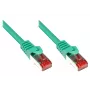 Netwerkkabel Alcasa 40m Cat6 S/FTP groen