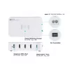 Mobiele oplader Alcasa PCA-D005W universeel wit AC draadloos snelladen