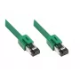 Netwerkkabel Alcasa 8080-050G groen 5m Cat8.1 S/FTP