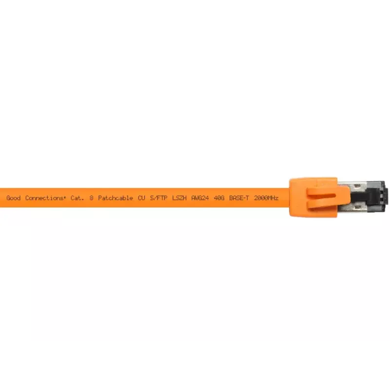 Netwerkkabel Alcasa 8080-050O 5m Cat8.1 S/FTP oranje