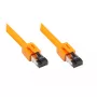 Netwerkkabel Alcasa 8080-075O oranje 7,5 m Cat8.1 S/FTP