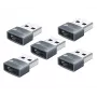 USB-adapter Alcasa USB-AD203-5 USB-A naar USB-C grijs