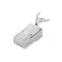 Digitus CAT 6A modulaire stekker voor ronde kabel, afgeschermd, 100 st. RJ-45 stekkers
