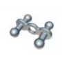 Kabelclip Bachmann Easy-Connect 930.026 zilver 1 stuk