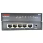 Unmanaged netwerkswitch Longshine LCS-GS7105-E — 5 x Gigabit RJ-45-poorten, zwart