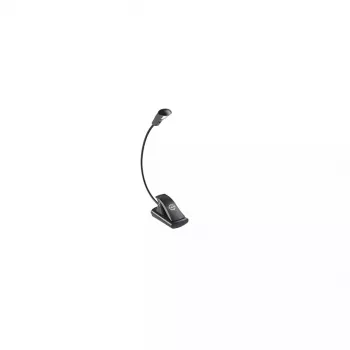 LED-muziekstandaardlamp König & Meyer 12241 zwart batterijgevoed