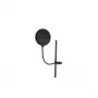 K&M 23956 Popkiller microfoon popfilter, zwart