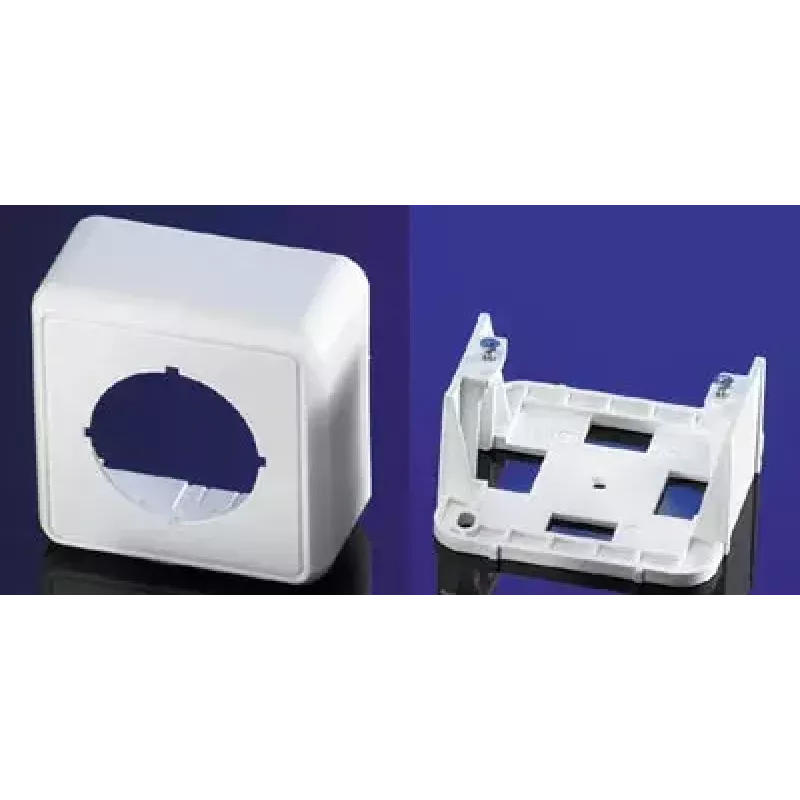 Outlet-box Telegärtner 25.16.8555, montagebox, 80×40×80 mm, wit